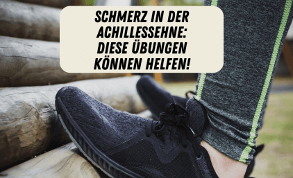 Schmerz in der Achillessehne: Übungen