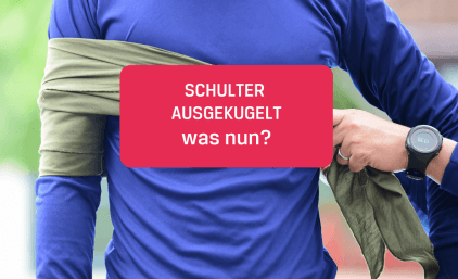Schulter ausgekugelt – was nun?