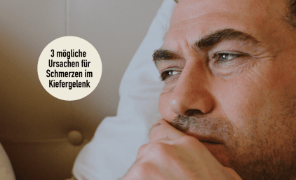 3 mögliche Ursachen für Schmerzen im Kiefergelenk