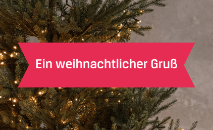 Ein weihnachtlicher Gruß an Sie! ✨❤️🎄