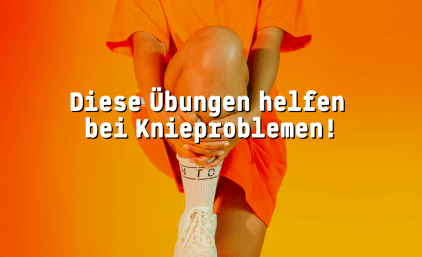 Übungen bei Knieproblemen