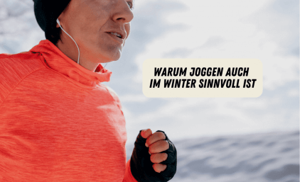 Warum Joggen auch im Winter sinnvoll ist