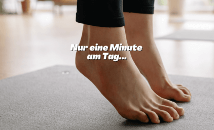 Nur eine Minute am Tag