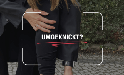Umgeknickt?