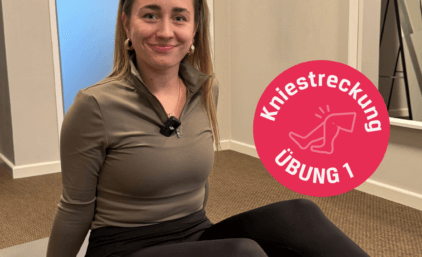 Kniestreckung Übung 1