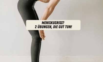 Meniskusriss? 2 Übungen, die guttun!