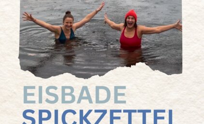 Eisbaden Spickzettel