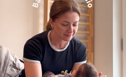 Babys in der Physio