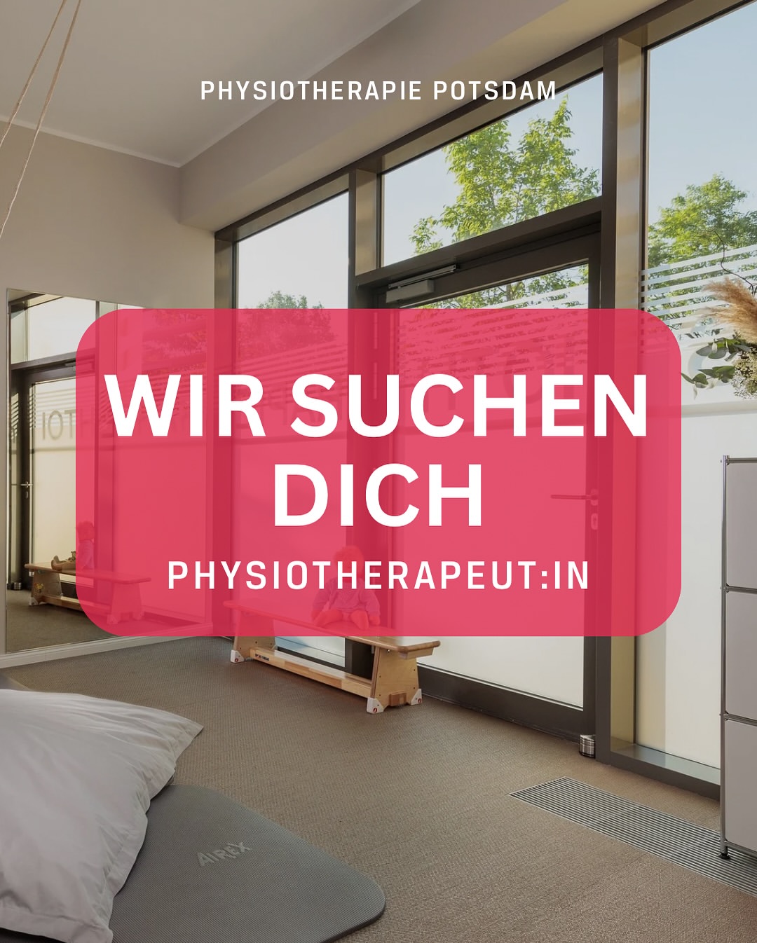 Wir suchen dich: Physiotherapeut:in