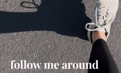 Follow me around mit Annelie