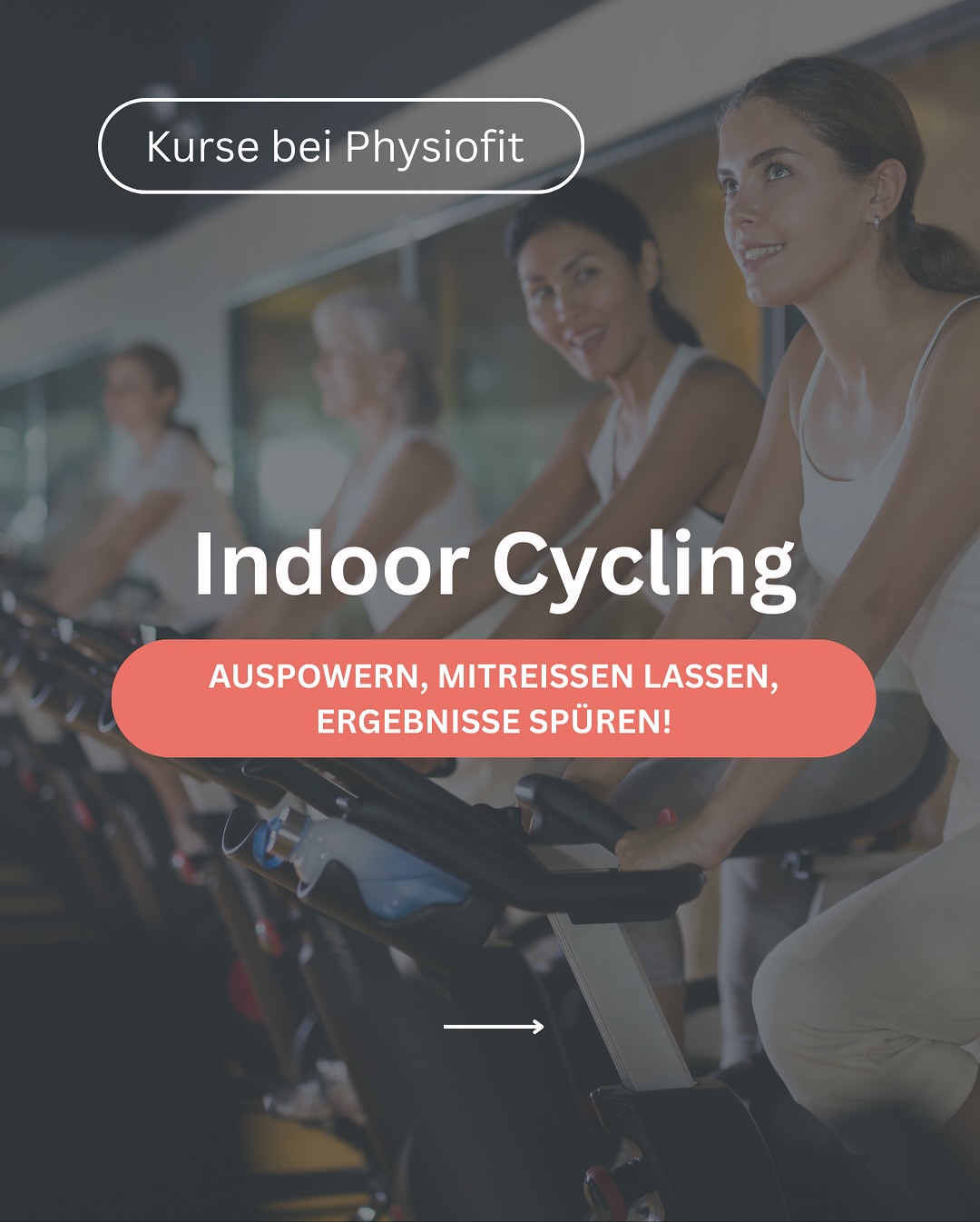 Indoor Cycling bei Physiofit