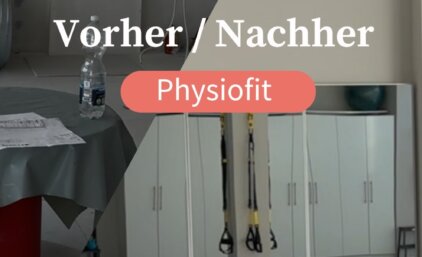 Physiofit vorher/nachher