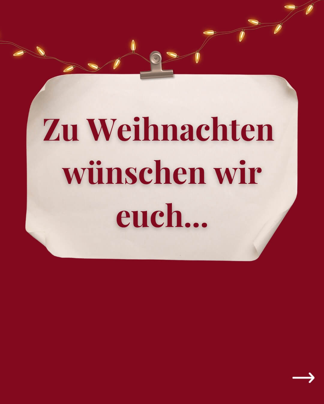 Weihnachtswünsche